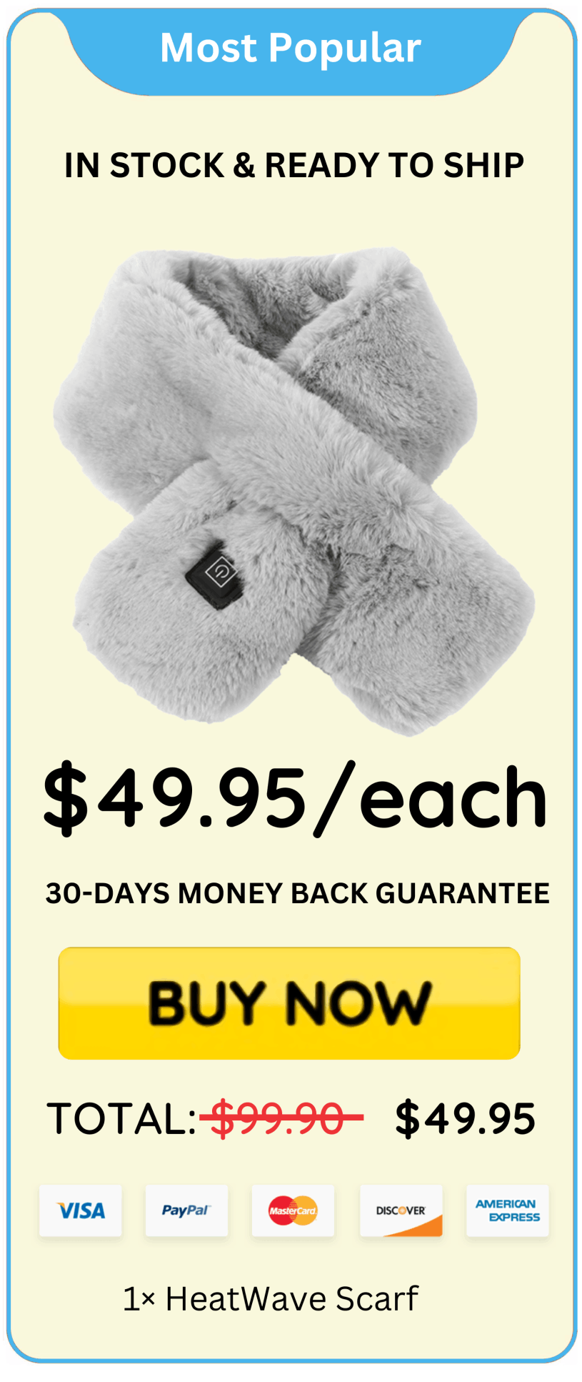 HeatWave Scarf price 